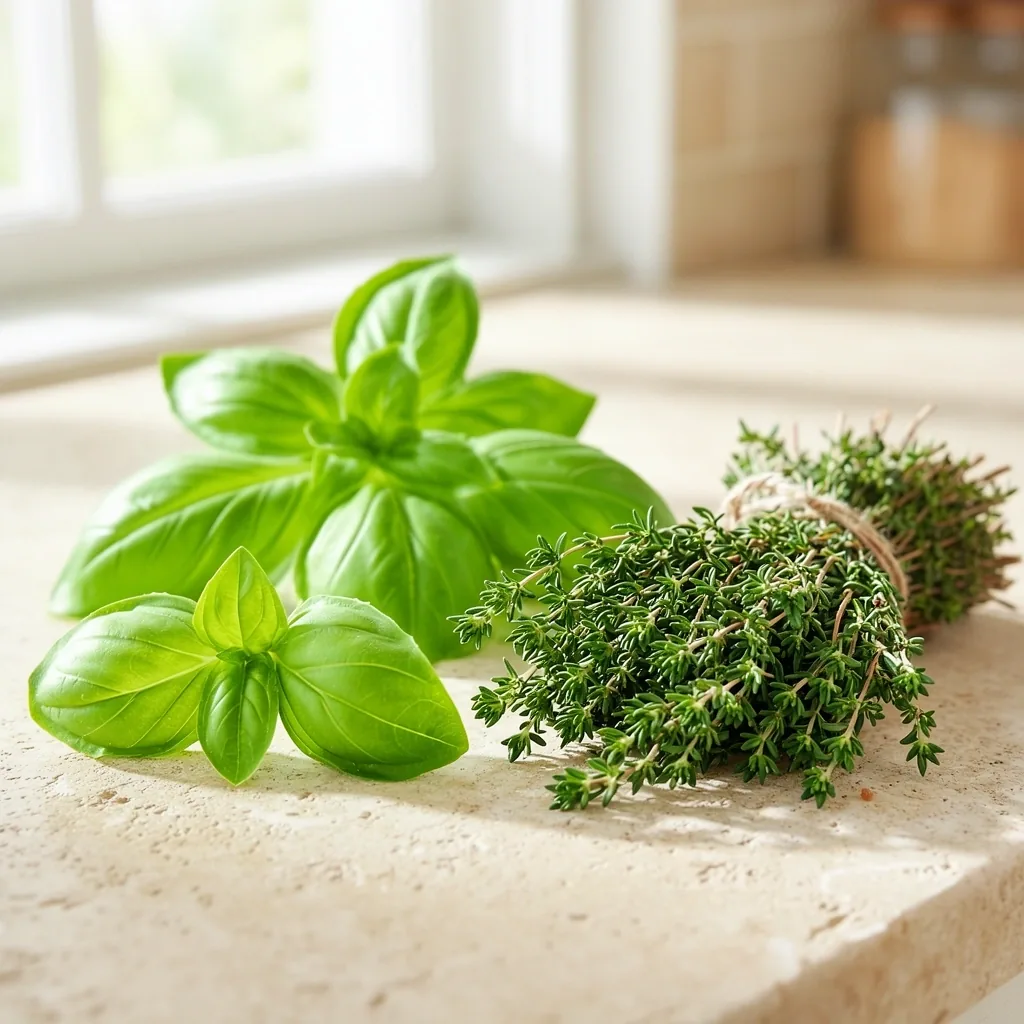 Aromates et épices naturels
