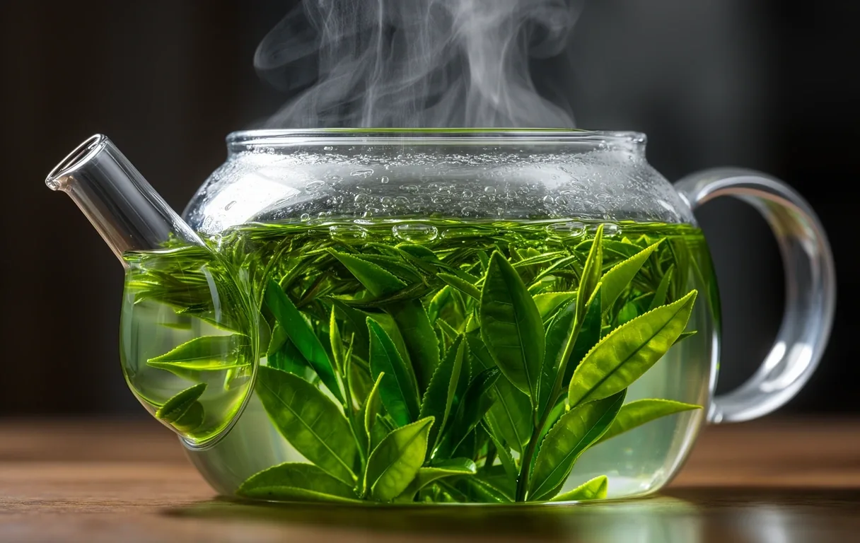 Infusion de thé vert et science métabolique